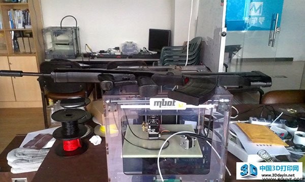 3D打印的95式自动步****型