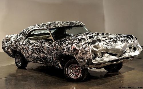 流动的金属 3D打印福特Torino