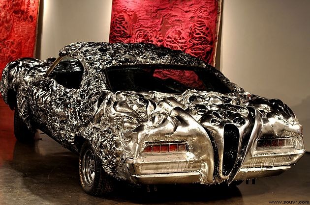流动的金属 3D打印福特Torino