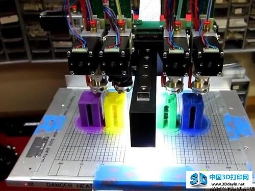 双喷头落伍了?HYREL主打多喷头3D打印机
