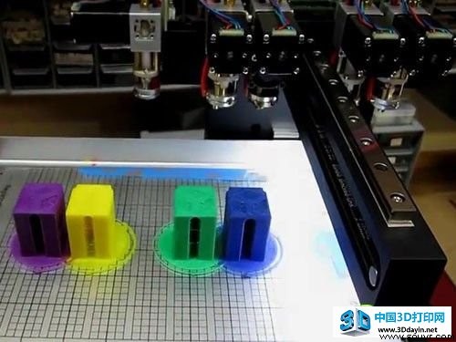 双喷头落伍了?HYREL主打多喷头3D打印机