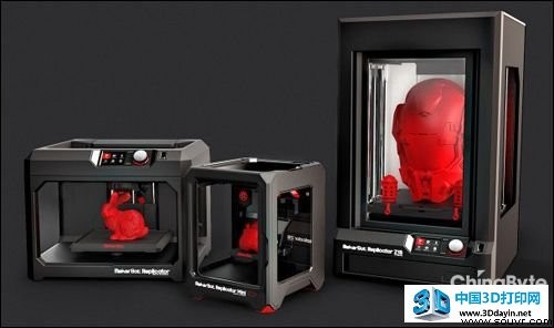 Makerbot连发三款3D打印机
