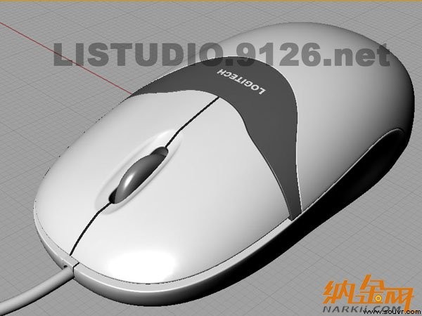 犀牛制作罗技鼠标20
