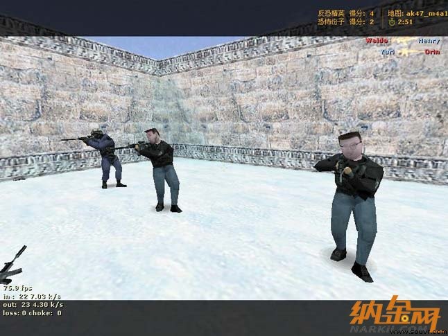 Maya制作CS游戏人物模型图28