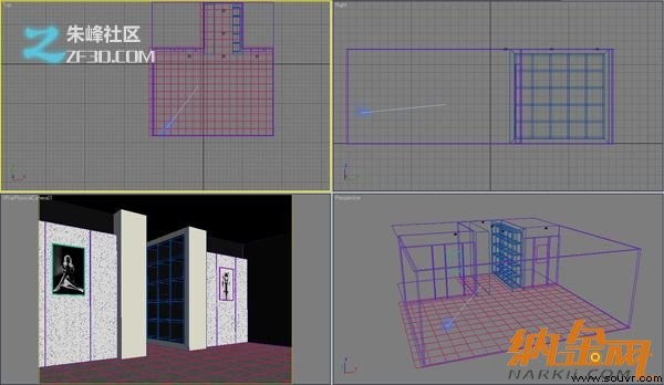 Vray渲染光线和室内模型教程图2