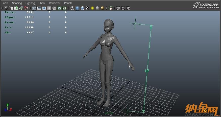 模型材质篇之Maya卡通角色制作6