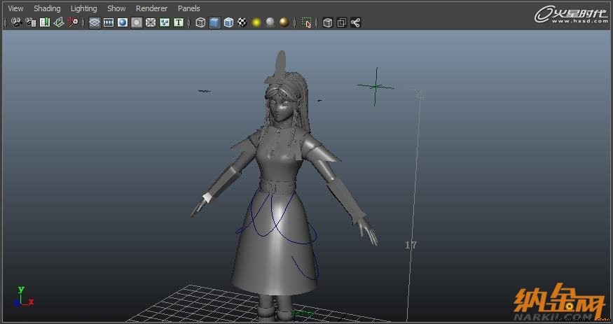 模型材质篇之Maya卡通角色制作7
