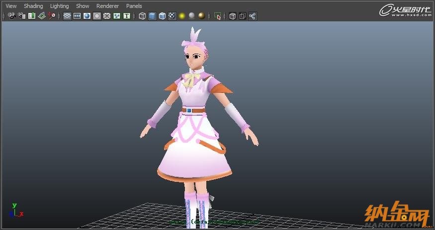 模型材质篇之Maya卡通角色制作10