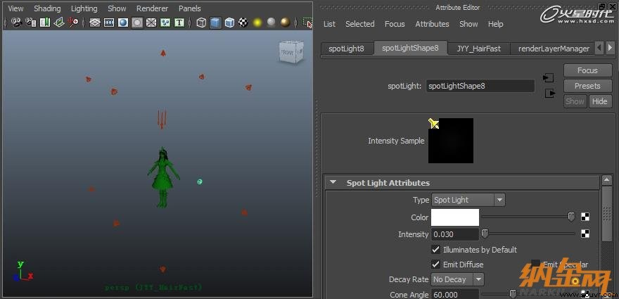 表情、蒙皮和灯光篇之Maya卡通角色制作10