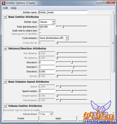 maya2009新功能nparticles烟