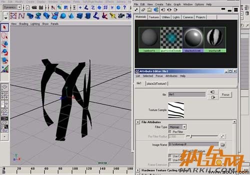 paint effect结合maya粒子制作动画 飞特网 maya入门教程