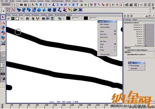 paint effect结合maya粒子制作动画 飞特网 maya入门教程