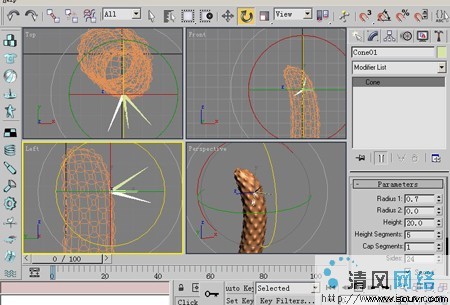 3D Max图文教程:3ds Max制造逼真仙人刺[多图]图片26