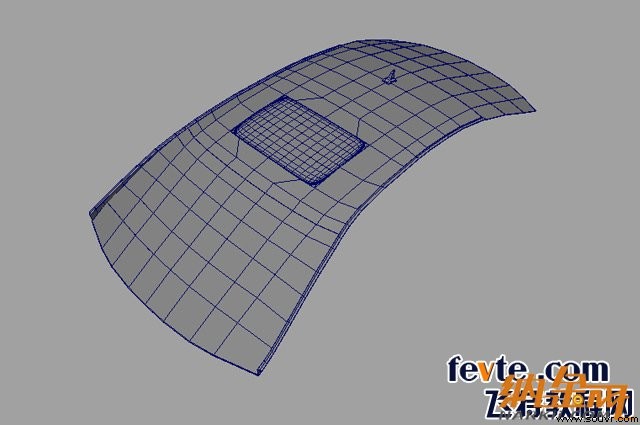 maya打造奔驰cls 550跑车 飞特网 maya建模教程6