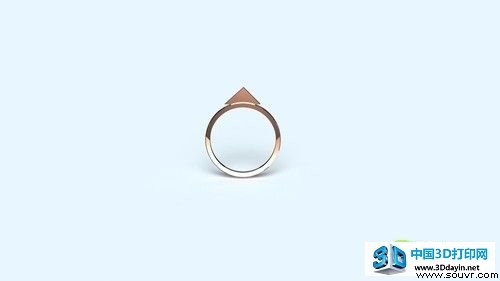 选一枚3D打印戒指 在情人节向她求婚吧