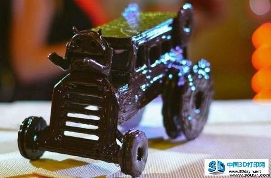 3D打印美食：航天飞机奶酪和拖拉机巧克力