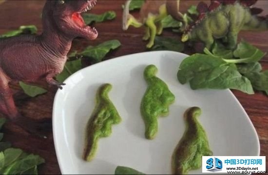 3D打印美食：航天飞机奶酪和拖拉机巧克力