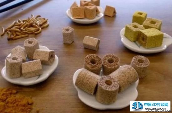 3D打印美食：航天飞机奶酪和拖拉机巧克力