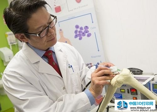 科学家研制3D生物打印笔可“画”出骨细胞（图）