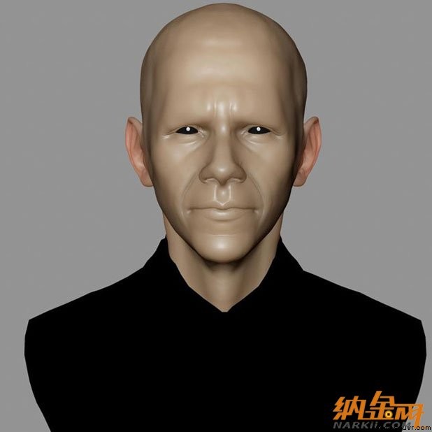 《奥巴马人物临摹作品》- Maya制作实例 - 3D动画教程 -  61_92d32216.jpg