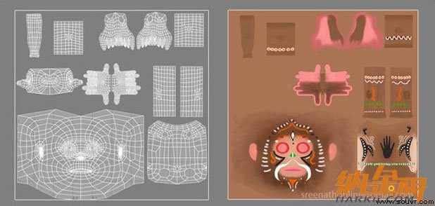 《敲竹鼓的野猴子》Maya作品制作流程 - 3D动画教程 -  79_4b06253d.jpg