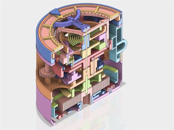 瑞士设计师制作出全3D打印的陀飞轮机械腕表