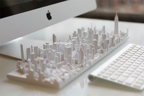 他们利用 3D 打印技术想要把纽约装进你家里
