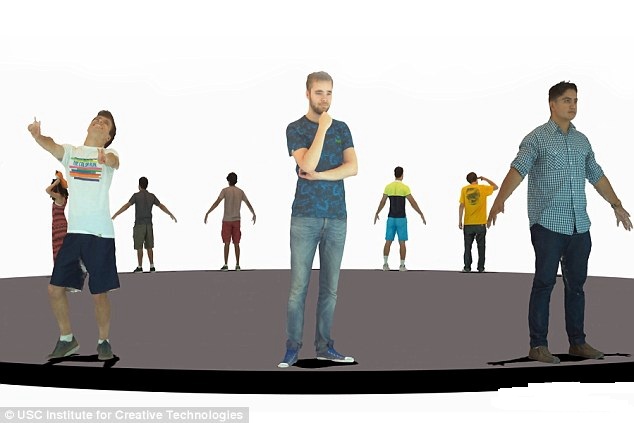 研究人员利用3D扫描技术让你化身游戏中的主角