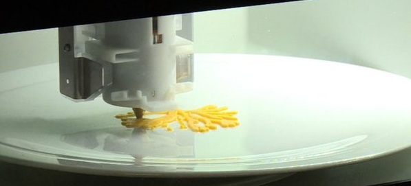 3D打印食品现身米其林餐厅离日常应用已不远