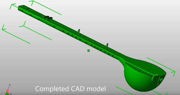 3DLI公司3D打印出世界首个西塔琴