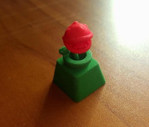 玩家借助3D打印机打印个性化机械键盘键帽