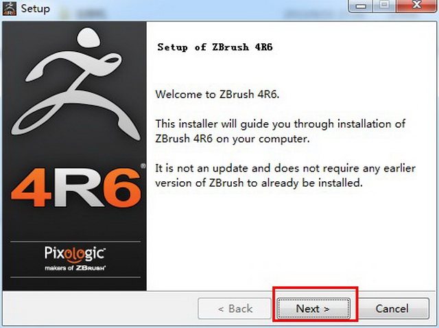 Zbrush 4r6安装教程