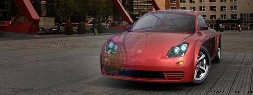 欧特克Autodesk Alias渲染的一辆概念车模型
