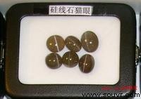 具有猫眼效应的硅线石