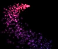 abstract 粒子尾迹