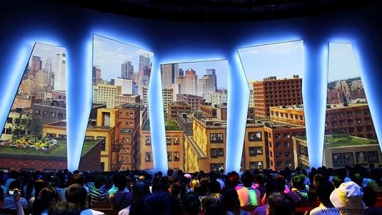 美国馆4D电影《花园》