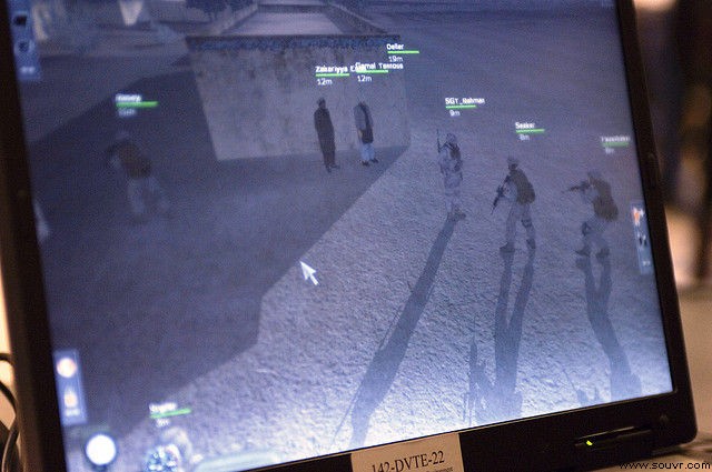 美军最新虚拟现实单兵训练仿真系统(多图)
