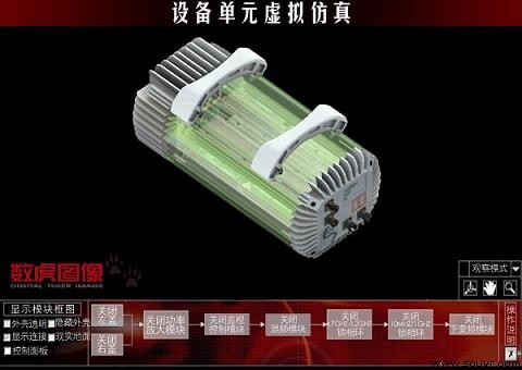 数虎图像工业仿真-发电机虚拟现实维修装配开发