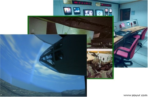 博望圣达—某型飞机虚拟现实训练模拟器