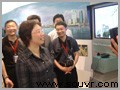 上海市委副书记参观虚拟谷