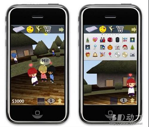 日本Genkii公司推iPhone平台首款虚拟社区