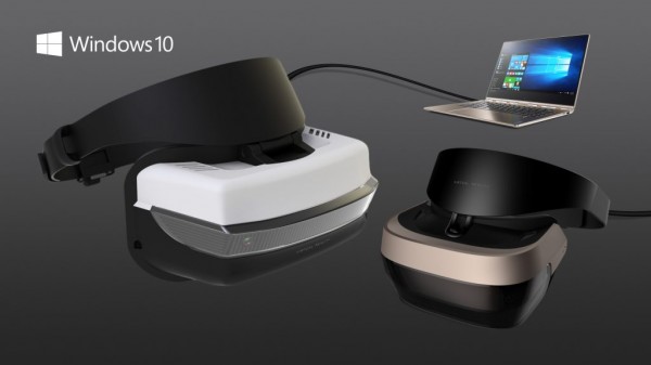 微软12月公布VR头盔详细信息，支持Windows 10