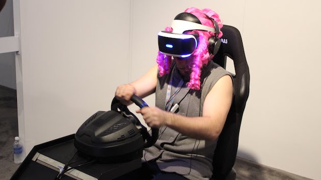 外媒评价PSVR《驾驶俱乐部VR》极容易晕