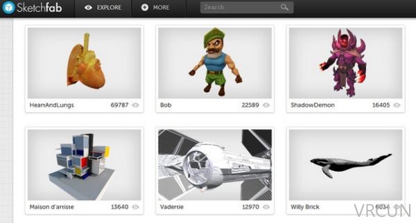 3D模型共享平台Sketchfab宣布实现推特VR嵌入