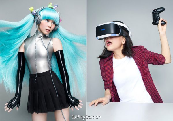 预热索尼PS VR，香港明星大玩Cosplay