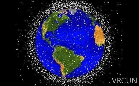 秒速10公里，超7000吨太空垃圾绕地球飞行