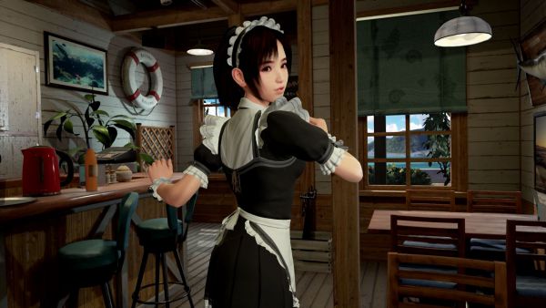 《夏日课堂》咖啡馆女仆装DLC发售