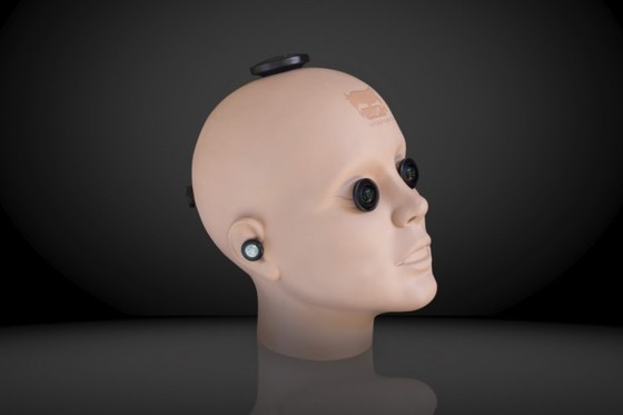 模拟真实第一人称 新型人头模型VR摄影组件亮相