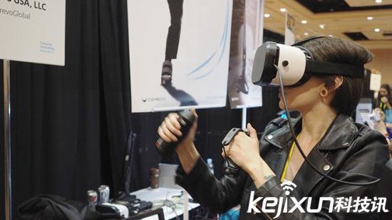 日本Gerevo展示VR鞋子 地形不同震动效果也不同