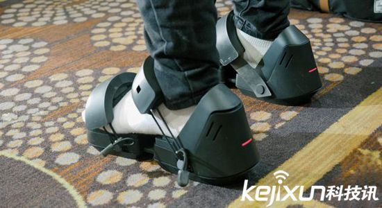 日本Gerevo展示VR鞋子 地形不同震动效果也不同